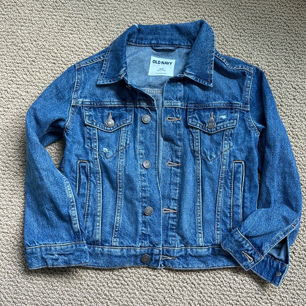 Old Navy boys denim jacket size 8(m)